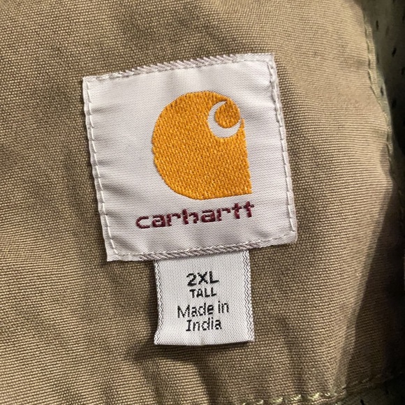 Carhartt Edlin Cotton Canvas Jacket- Mesh Lined - Picture 4 of 10